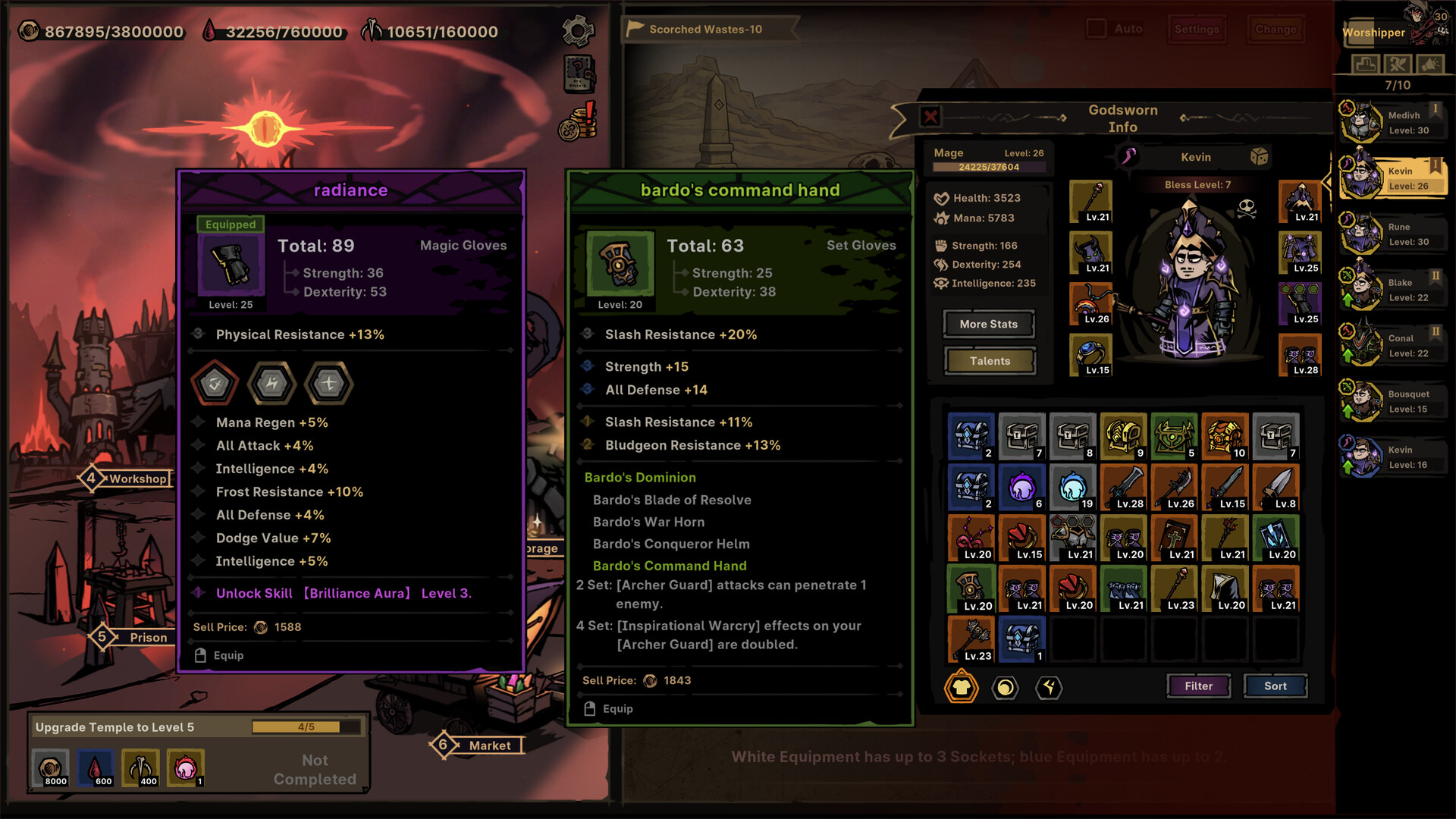 Path of Idle combat and loot on Blackreef Isle